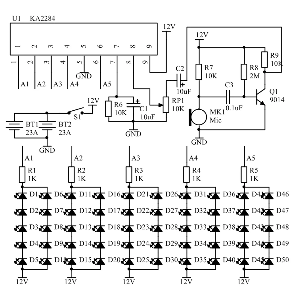 Светодиодные очки сделай сам светодиодный электронный комплект проект для пайки