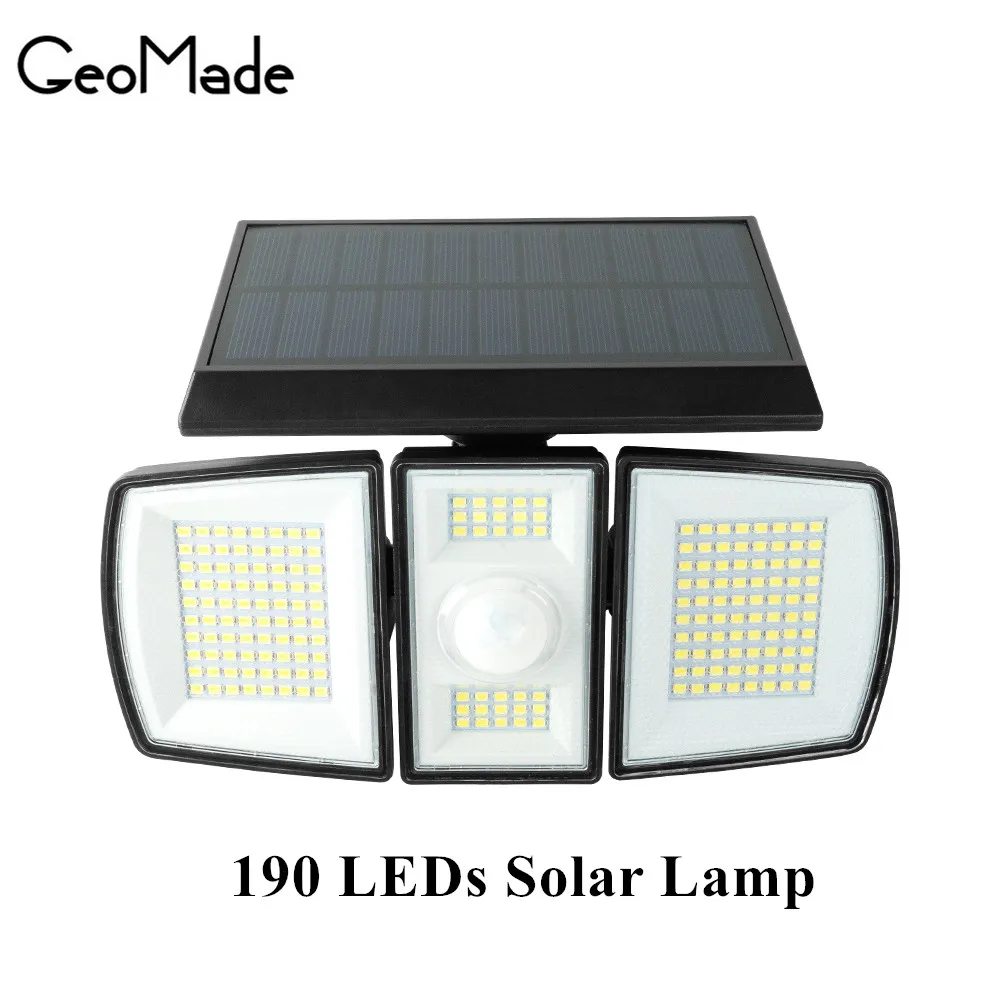 

Уличный фонарь на солнечной батарее, водонепроницаемый садовый светильник, светоотражатель, светодиод для наружного освещения, декоративн...