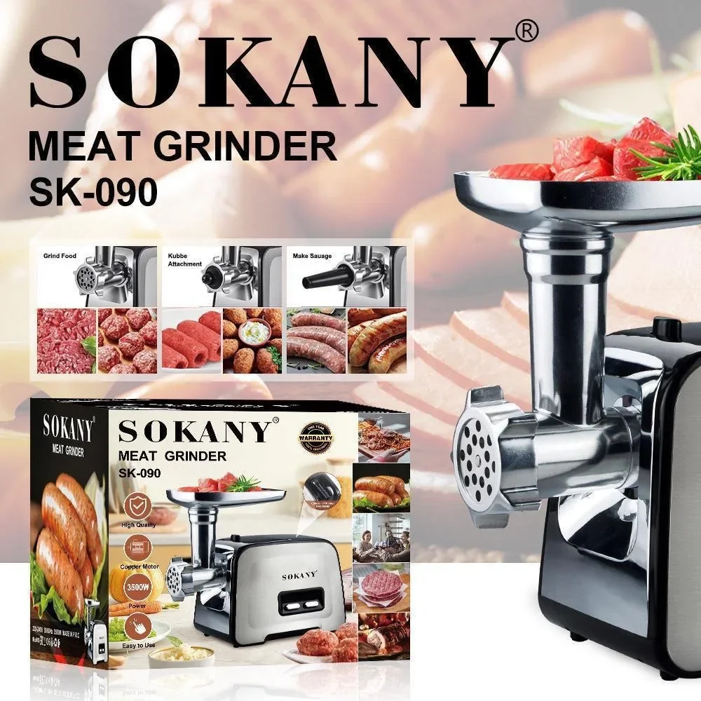 Электрическая мясорубка многофункциональная из нержавеющей стали блендер articulos