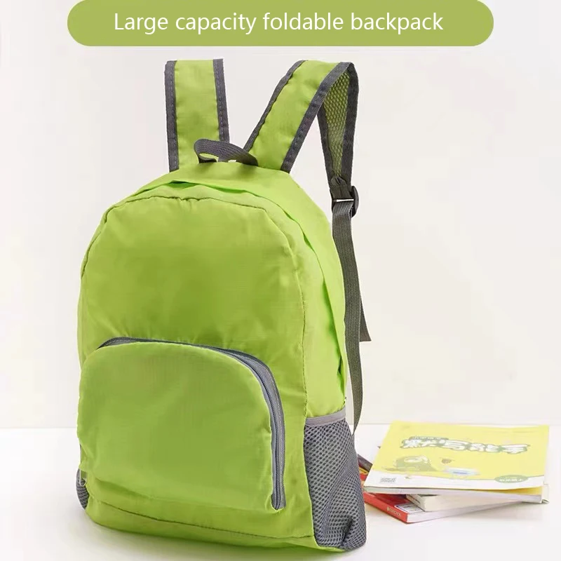 

Super Large Sports Fabric Travel Light Women Foldable Outdoor For Men Capacity Bag Waterproof Hiking Backpack Oxford Backpacks
