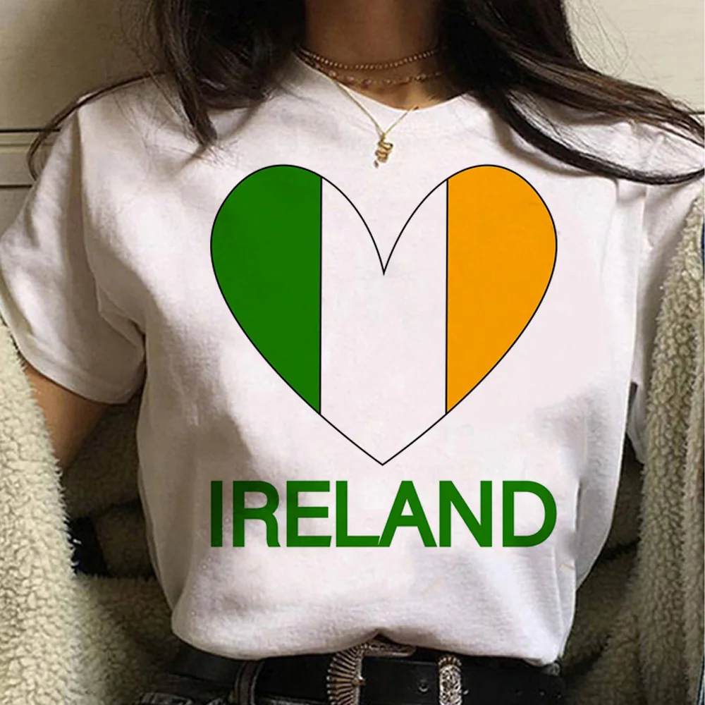 Ирландская футболка женские комиксы футболки для девушек в стиле 1920-х годов