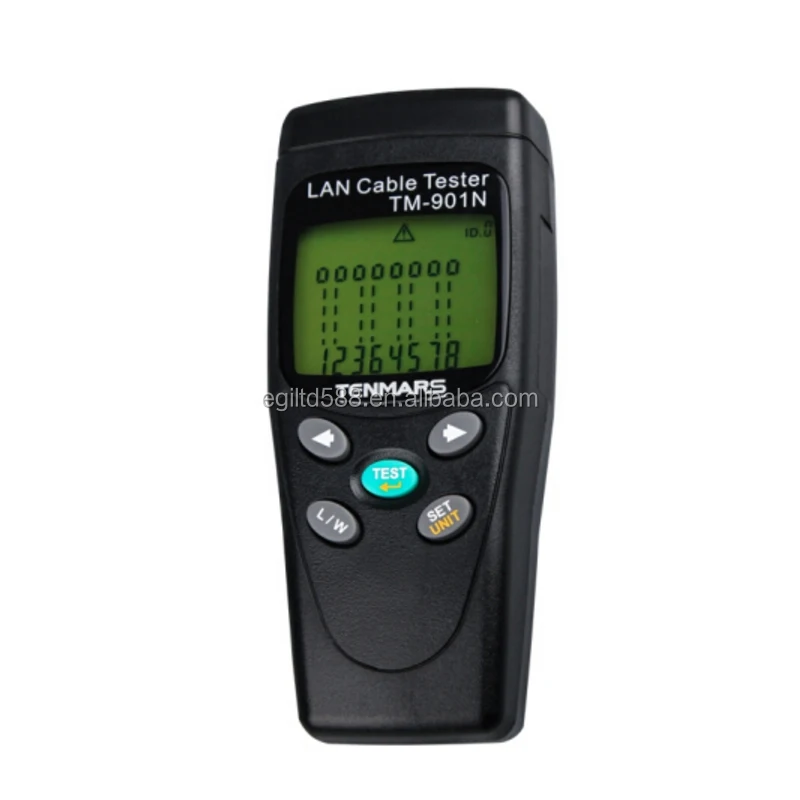 

Tenmars TM-901N LAN Cable Tester Cable Meter Backlit LCD Screen Displays