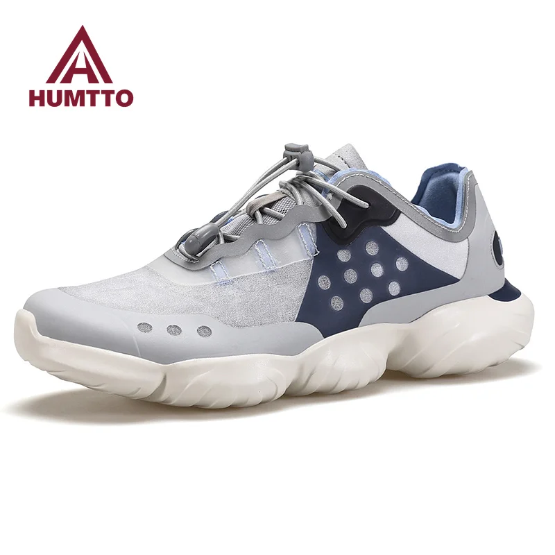 HUMTTO Walking Shoes for Men Women 2022 Breathable Sneakers Man Sport Luxury Designer Mens Running Shoes Casual Jogging Trainers