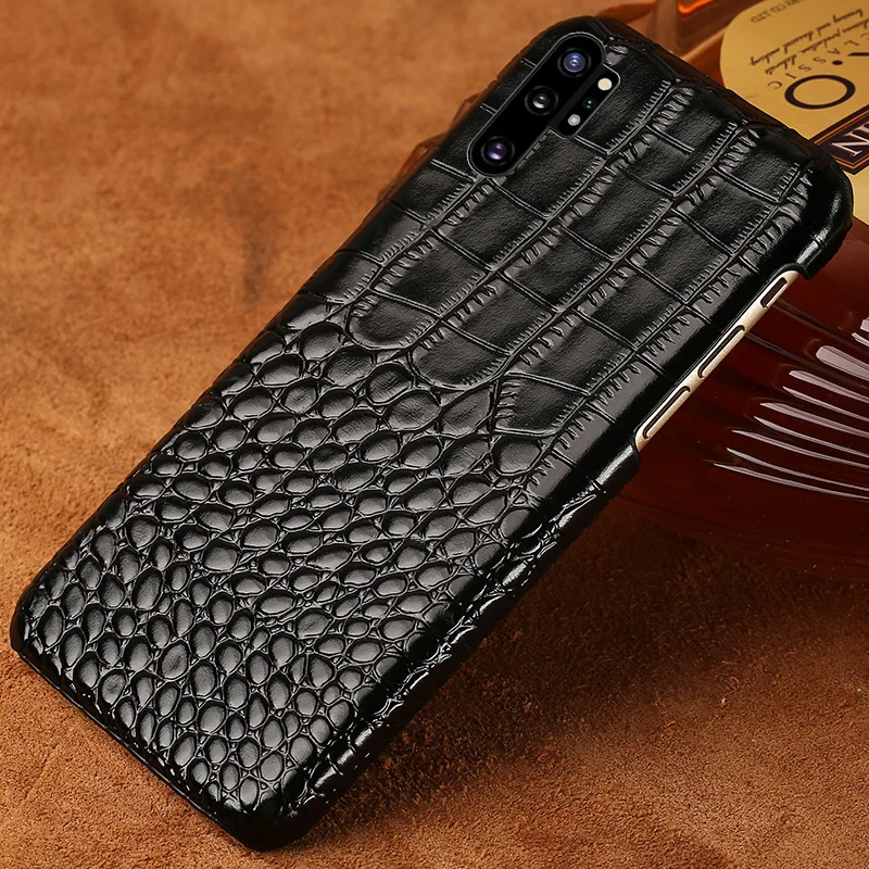 Leather case for Samsung galaxy Note 10 10plus 10+ Genuine leather shockproof fundas back cover for samsung A50 a70 a40 a8 2018