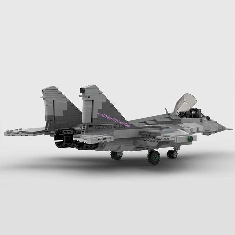 НОВЫЙ 995 шт. WW2 военный MOC MiG-29A модель военного корабля DIY творческие идеи
