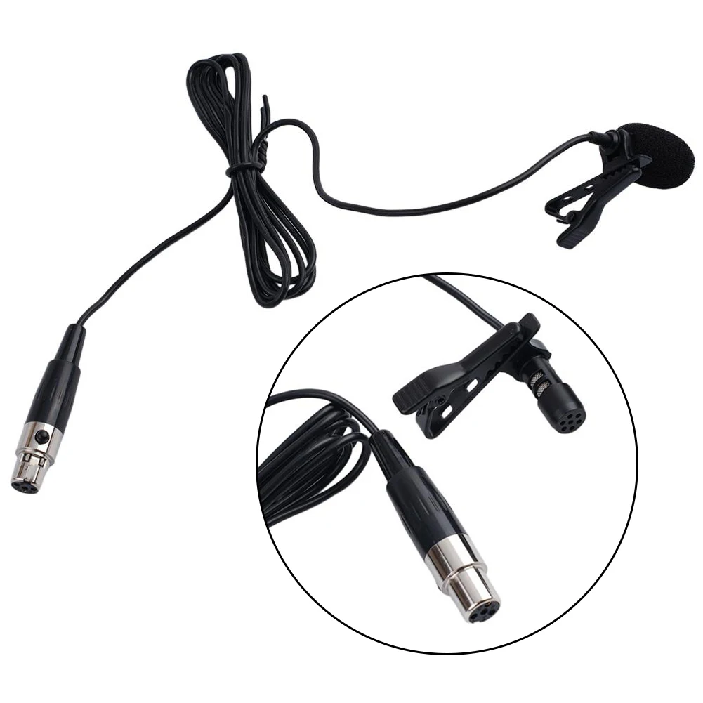 Мини-микрофон XLR TA4F с петличным зажимом для беспроводного микрофона Shure