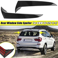 rmauto car rear window side spoiler wing exterior parts for bmw x3 f25 2011 2017 x1 e84 2009 2015 f20 f21 2012 2019