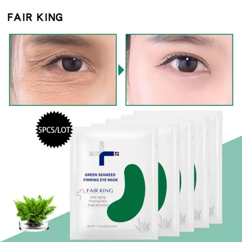 

10pair/lot Green Seaweed Firming Eye Mask Eye Patches For The Eyes Crystal Green Masks Anti Dark Circle Eyelid Patch New Hotest
