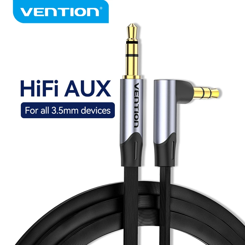 

Vention Audio 3.5 Jack Aux Cable Jack 3.5 mm Male to Male Speaker Cable Auxiliar for Car Headphones Xiaomi Audio Cable Aux Cord