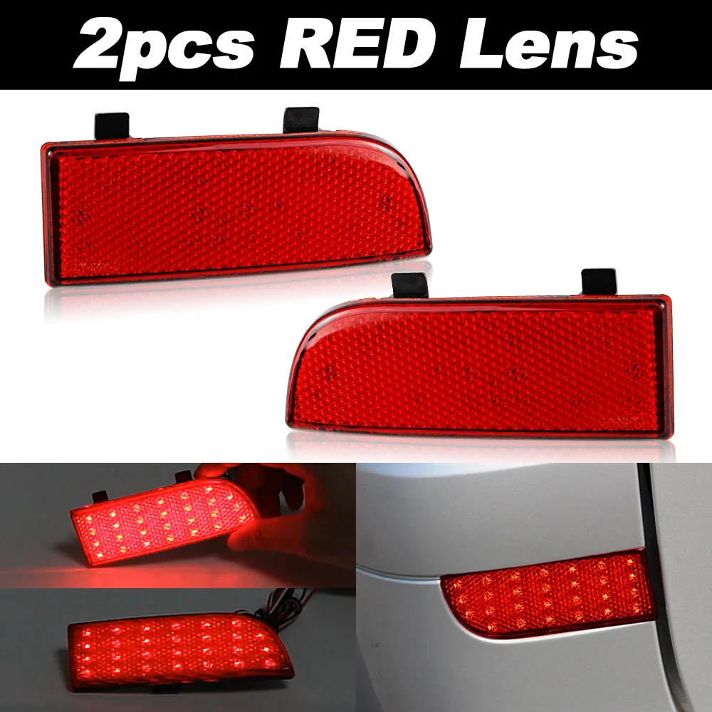 

2 шт. для Mercedes Benz Vito Viano W639 2003-2014 светодиодный отражатель заднего бампера прожектор противотуманные задние стоп-сигналы автомобильные аксессуары