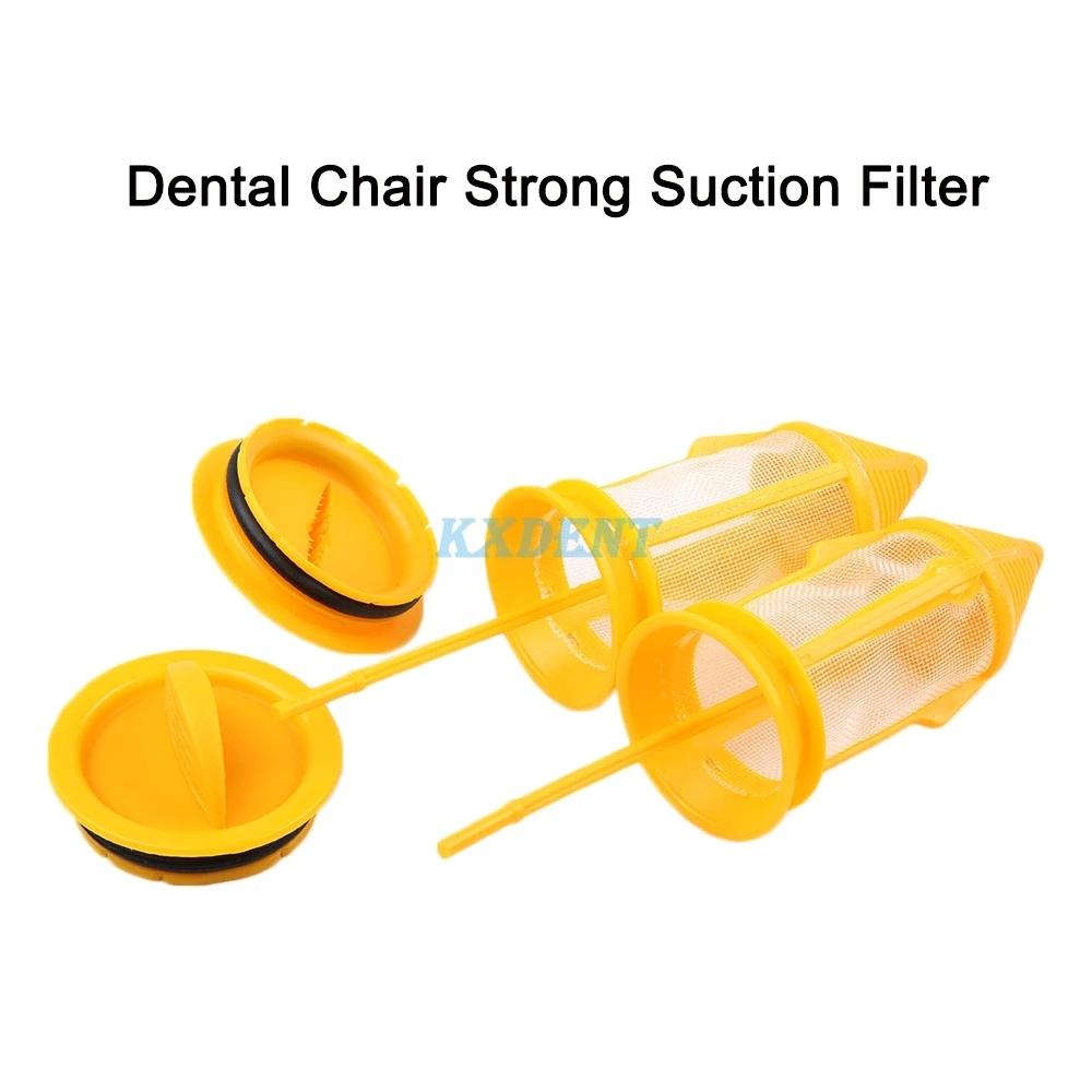 

5pcs Dental Valve Strong Suction Weak Suction Filter Dental Water Filter Chair Equipment Parts for Dental Chair Dentistry Tools