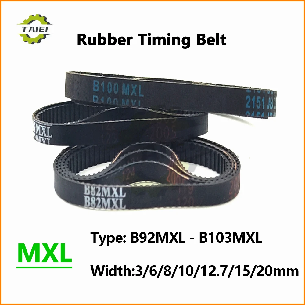 

Резиновые ремни MXL B92-B103 шириной 3-20 мм