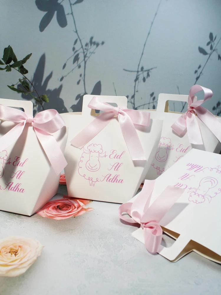 Ручная коробка для конфет с овечкой Eid Al-Adha EID Mubarak подарочные коробки