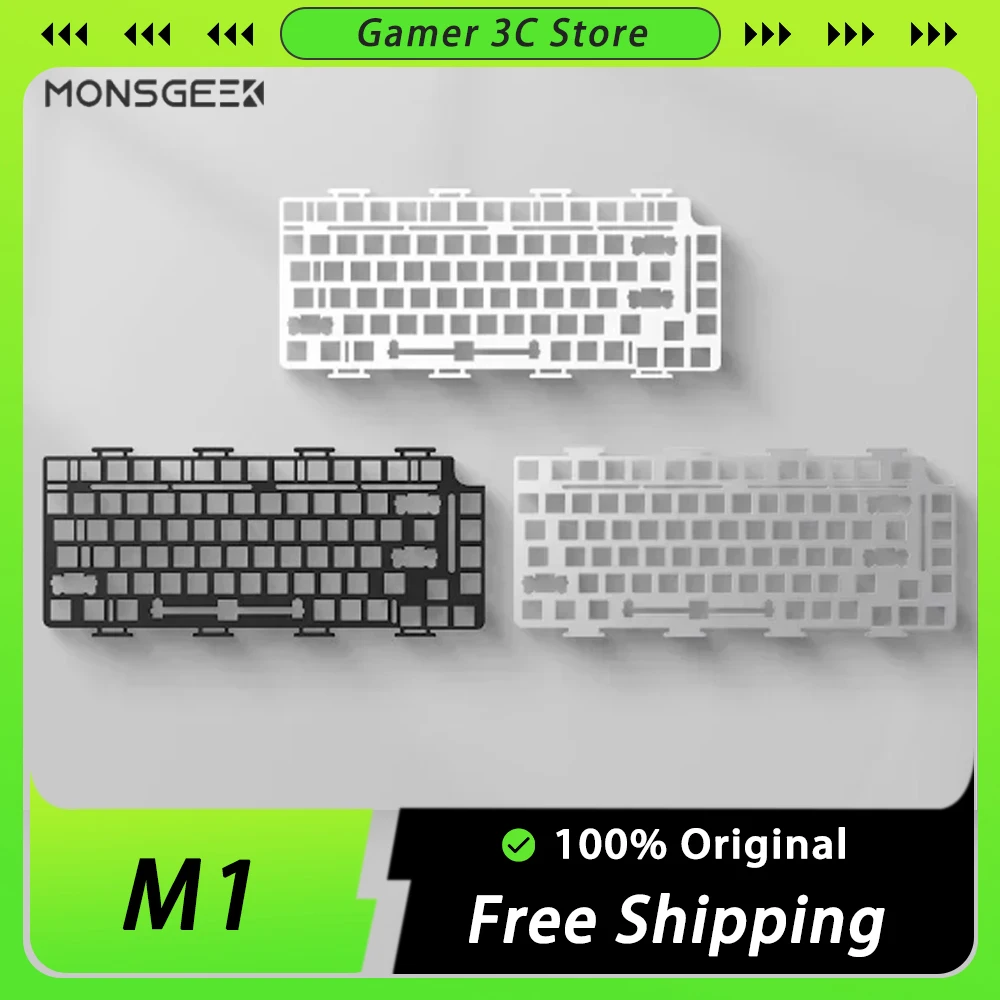Monsgeek M1 АЛЮМИНИЕВАЯ FR4 POM Пластина для MonsGeek Игровая клавиатура DIY Kit