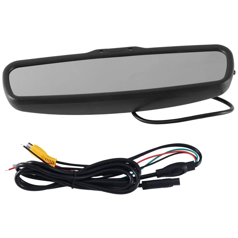 

Black Rear View Mirror Monitor Rear View Mirror Monitor Car Monitor Reversing Image Monitor