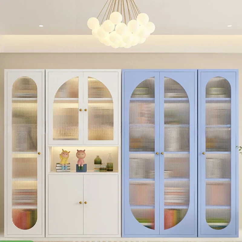 

Office Organizer Bookcase Metal Magazine Rack Children Bookcase Metal Shelf Scaffale Libreria Living Room Furniture YN50BC1