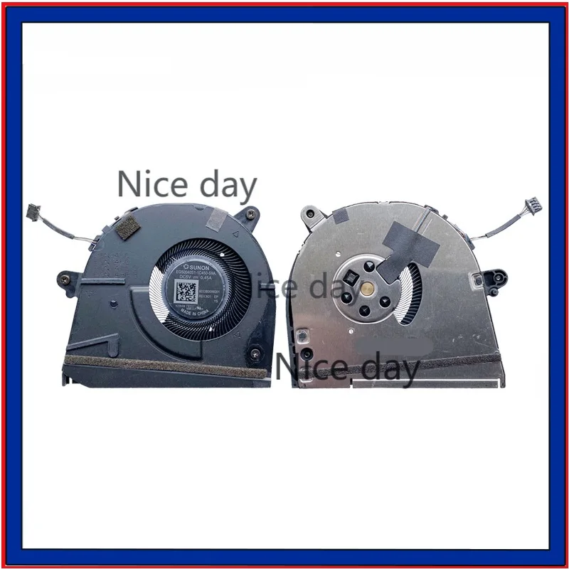 Заменяемый новый ноутбук CPU вентилятор охлаждения для HP EliteBook 835 G9 ZHAN X13 R7-6800U