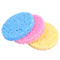 beauty face washing sponge microfiber puff makeup remove cellulose facial cleaning seaweed face wash sponge