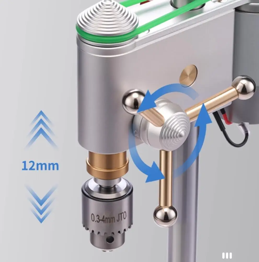 

Микронастольная дрель 0,3-4 мм