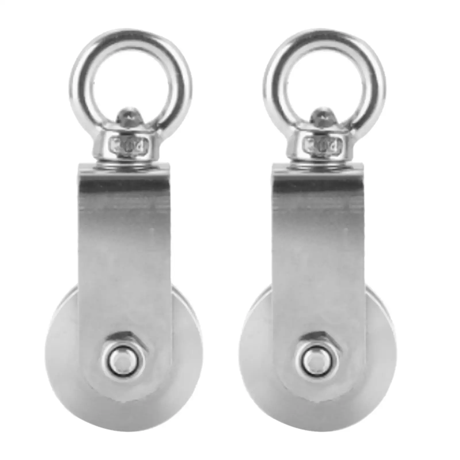

2 Pieces Pulley Block Lifting Wheel Fitness Equipment Wheel Pulley for DIY Attachment