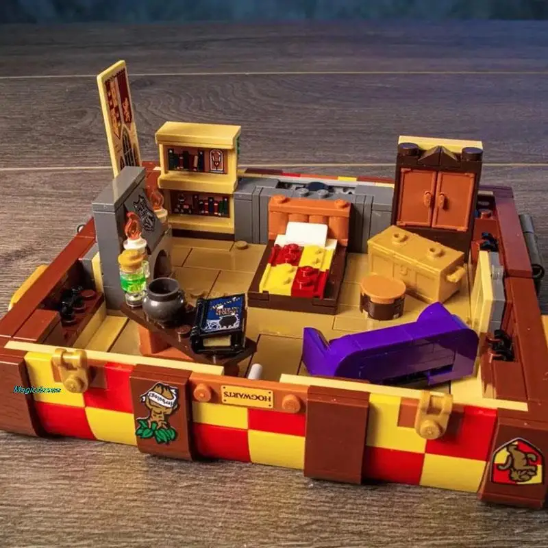 

Magical Trunk Hospital Model Building Kit Blocks Brick Toys For Kids Children Gift Compatible 76399 76398