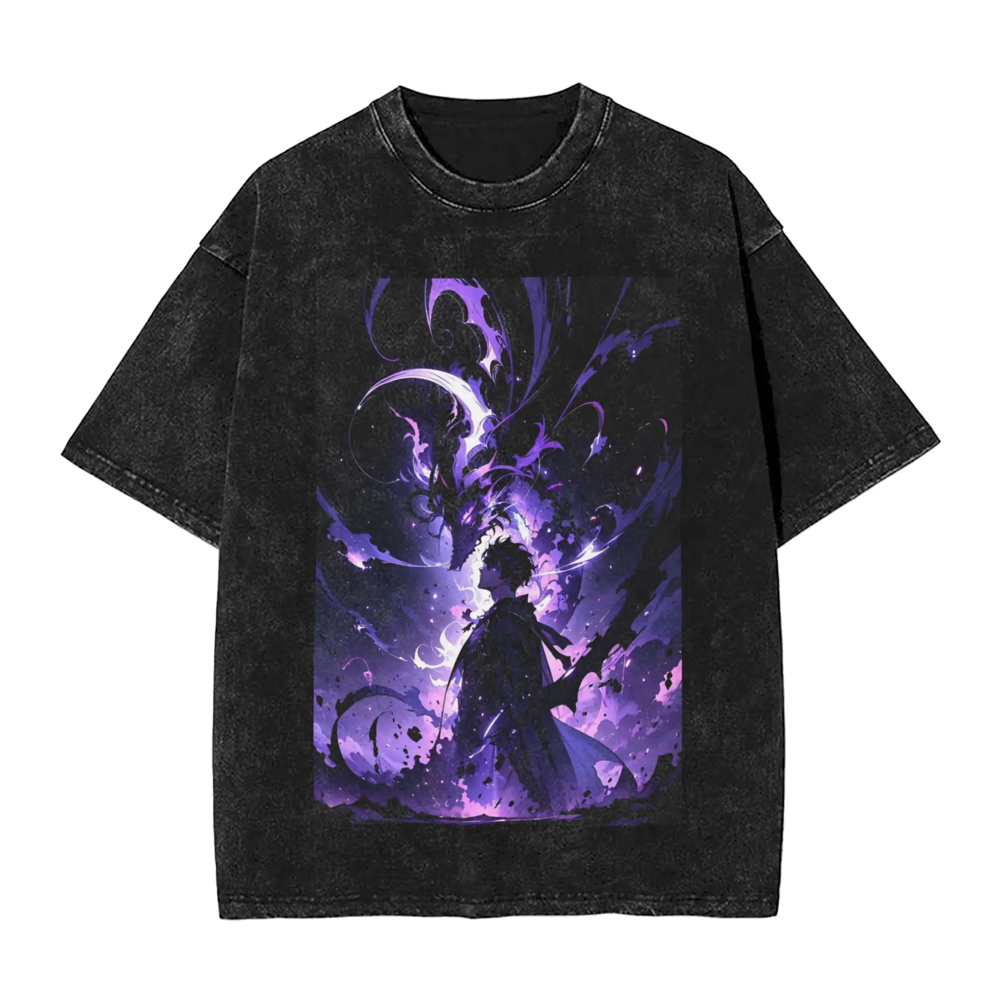 Футболки Монарх теней в стиле хип-хоп хлопковая футболка Харадзюку сольное