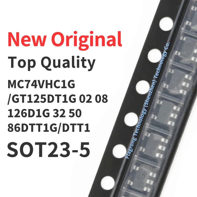 

10 шт., микросхема MC74VHC1G/GT125DT1G 02 08 121g 6d32 50 86DTT1G/DTT1