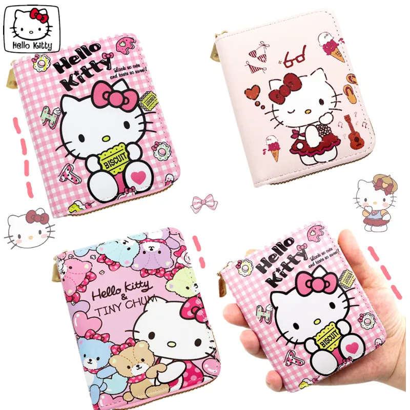 

Кошелек для мелочи Hello Kitty с рисунком из мультфильма