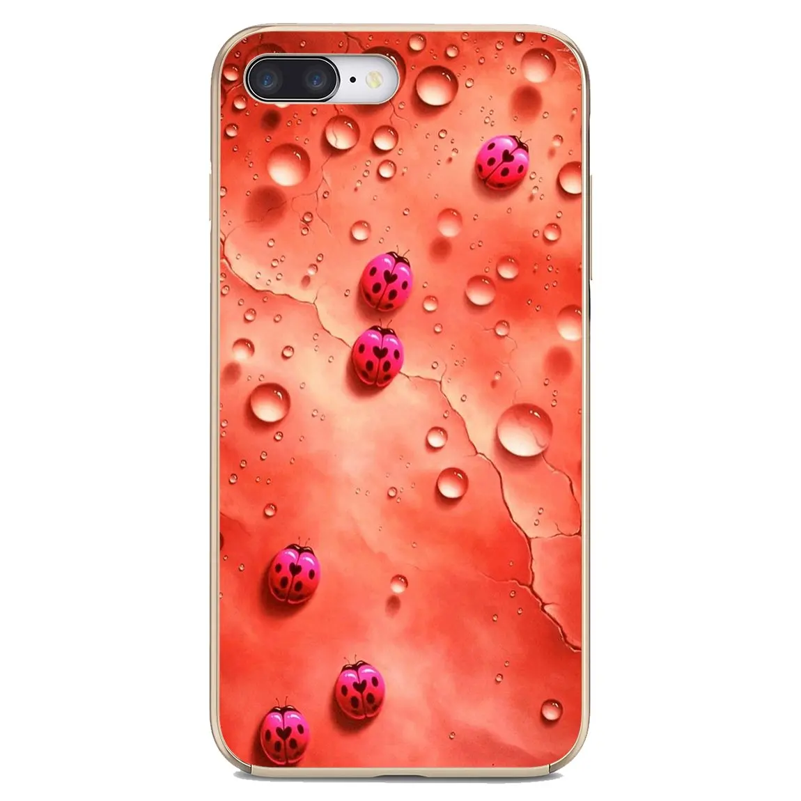 Phone Covers Lady bug Ladybug ladybird Pattern Art For BQ Aquaris C U2 U V X2 X Lite Pro Plus E4.5 X5 E5 4G 6040L Magic S 5059