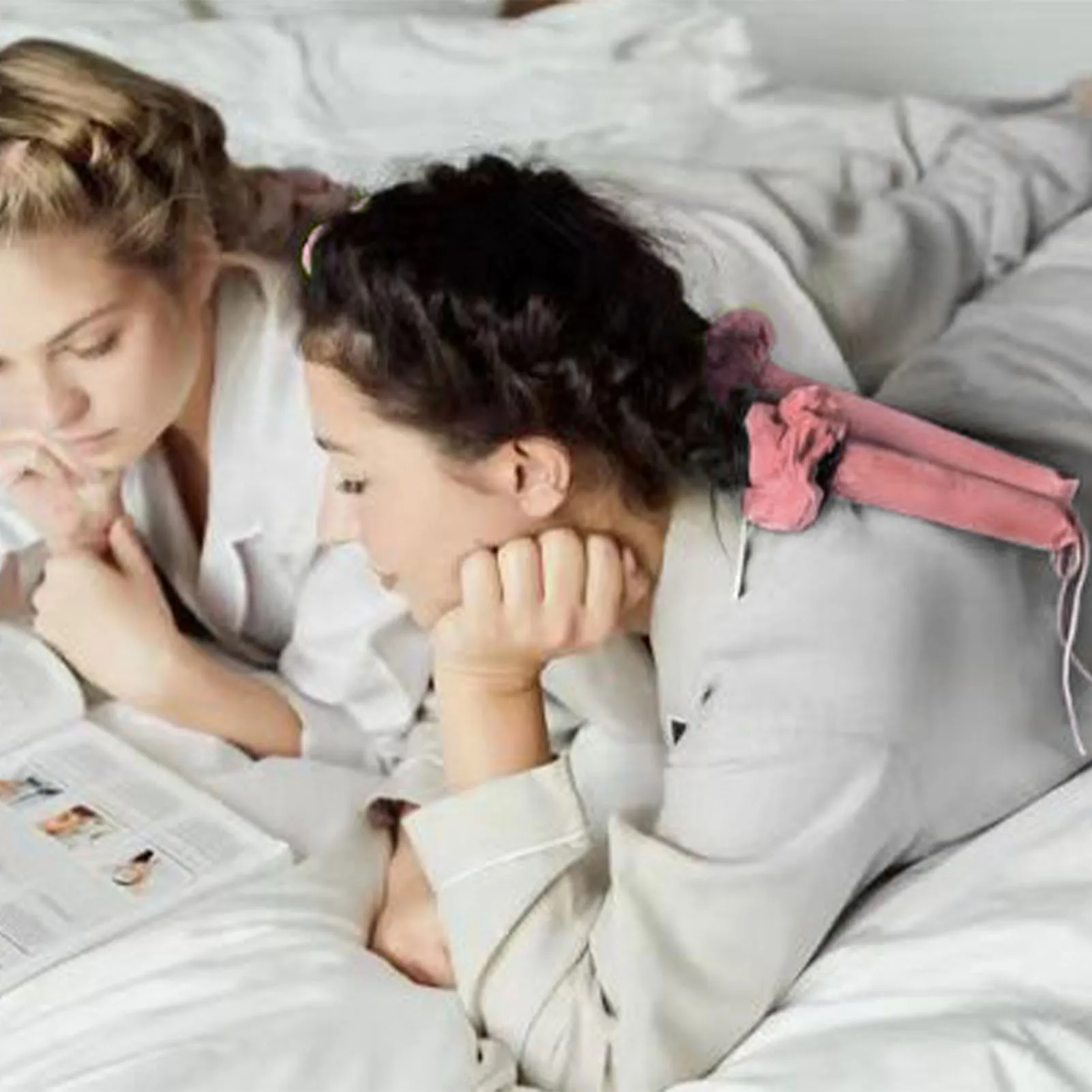 Безнагревающийся стержень для завивки волос повязка на голову с хвостовой