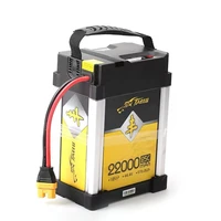 tattu 16000mah 44 4v 15c 12s1p lipo smart battery pack with as150u plug drone battery