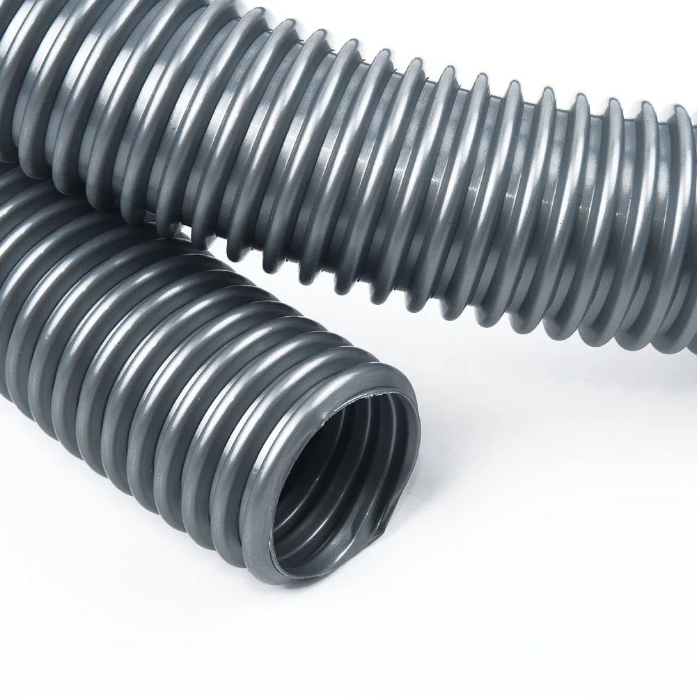 

32mm EVA Suction Hose Flexible Pipe 1m Black Tool Adapter Tube Extra Long For Industrial Central Vacuum Cleaner