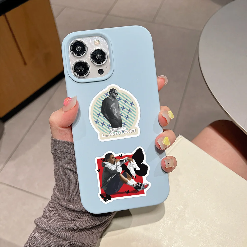 10/30/55 шт. Kendrick Lamar наклейки американские рапперы мультфильм наклейка холодильник