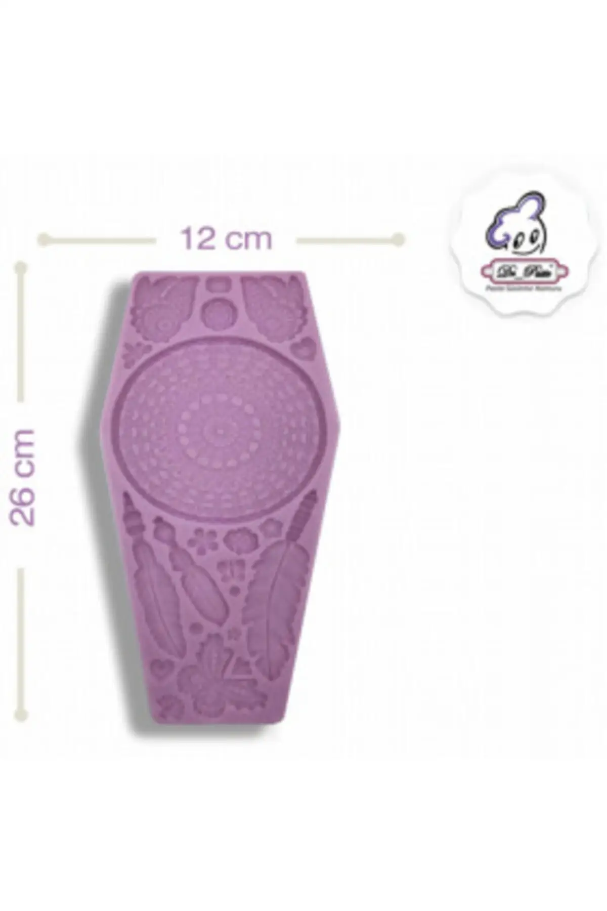 

Силиконовая форма индийское перо