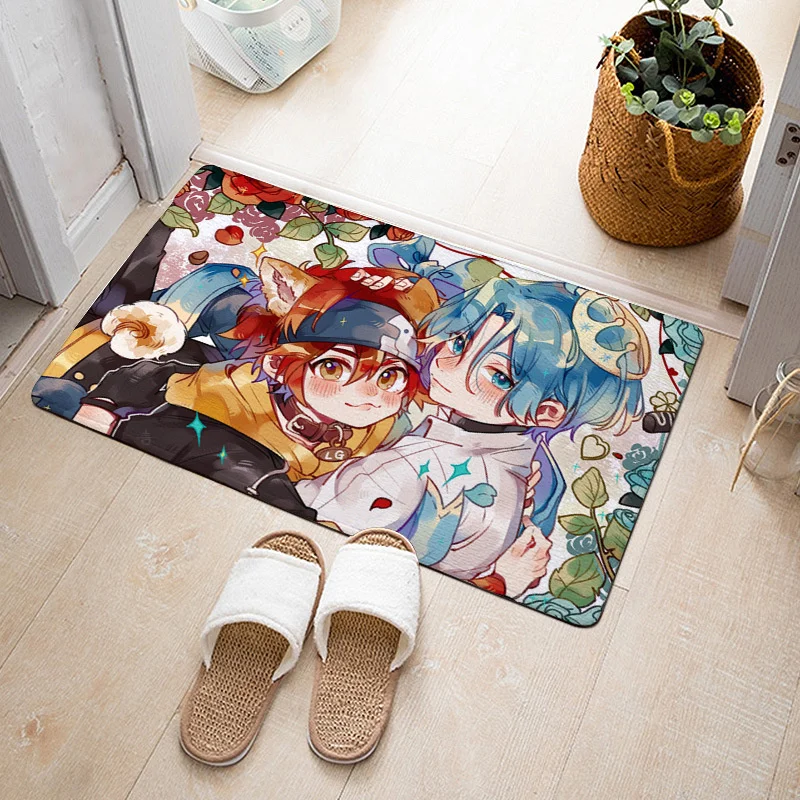 

Floor Mat Living Room Entrance Carpet Suede Soft Rug Memory Foam Infinite Skateboard Anime Prayer Rug Room Carpets Mat bedside