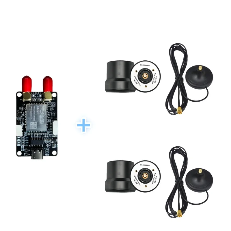 Двойная антенна UniCore UM982 RTK GNSS, высокая точность для геодезирования/метрения/бувирования с антенной GNSS с использованием напрямую против um980