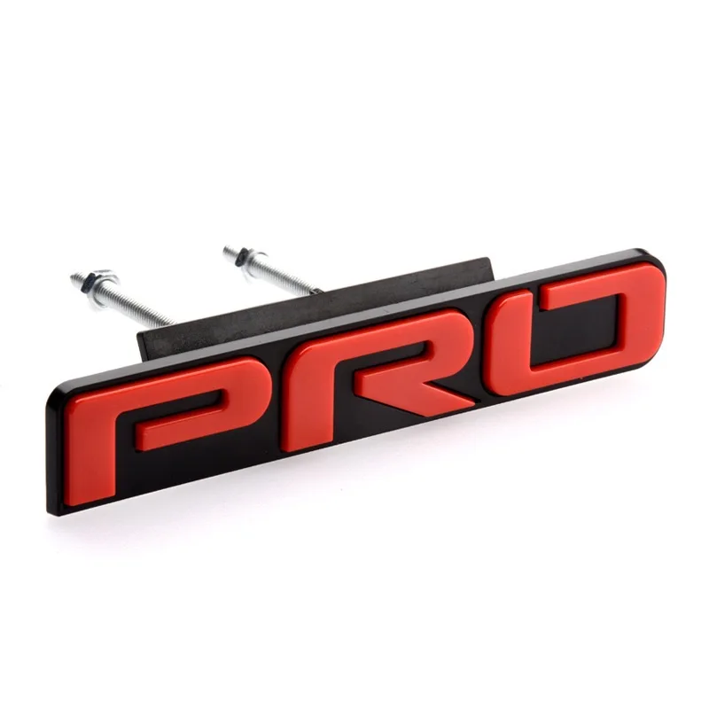 Фото Для TRD PRO вставка в переднюю решетку, эмблема, 3D-украшение решетки, наклейка с именной табличкой, подходит для Taca Tundra 4runner Pack №3