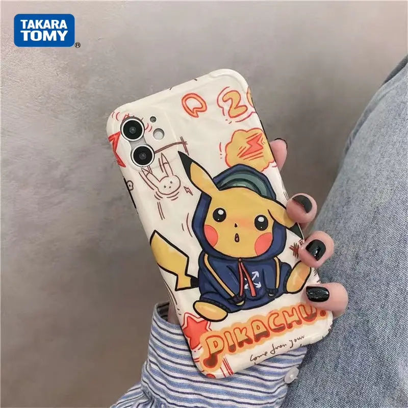 

Чехол для телефона с покемоном подходит для IPhone 7/8P/X/XR/XS/XSMAX/11/12Pro/12mini kawaii