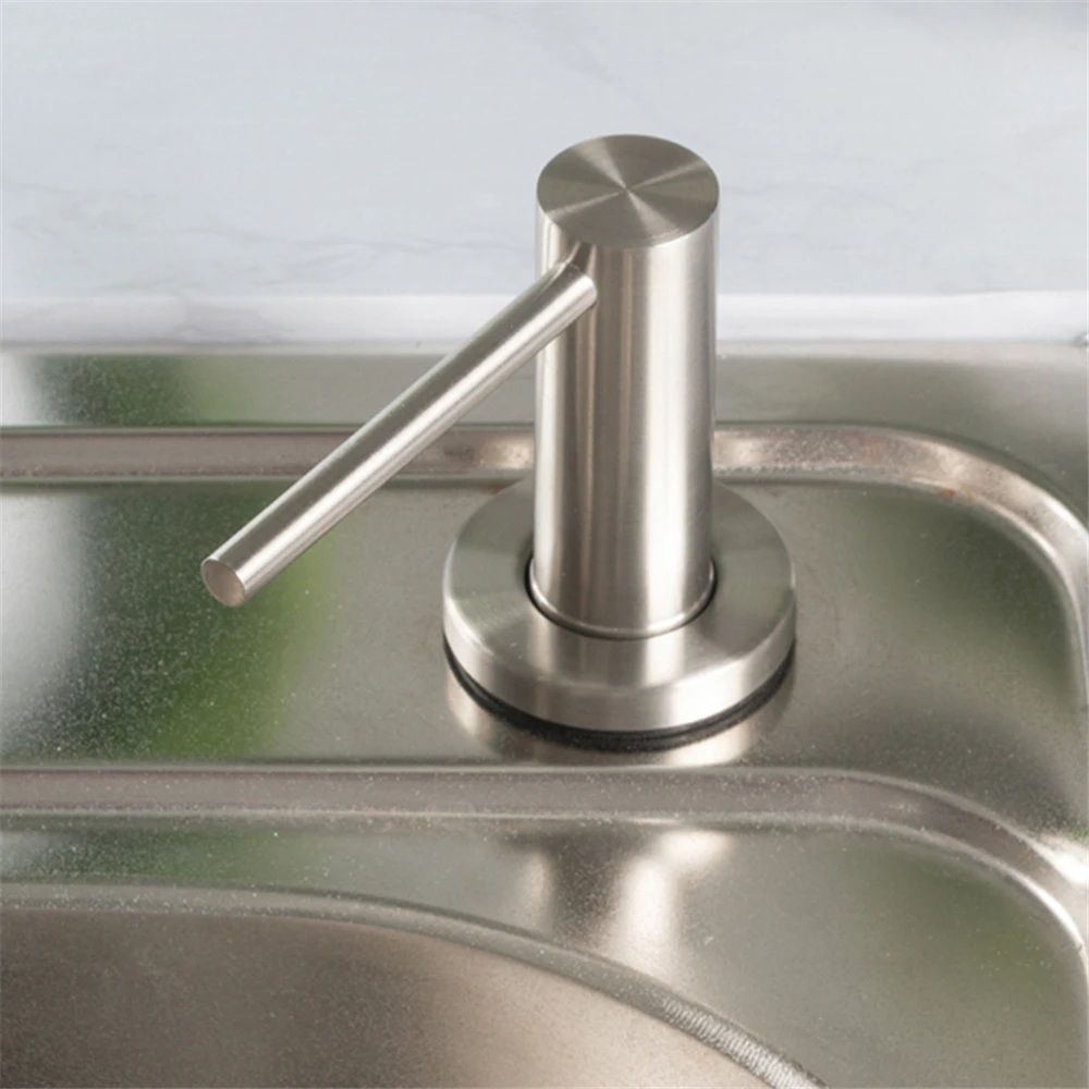 Дозатор жидкости для кухонной раковины встроенный дизайн бутылка жидкого мыла с