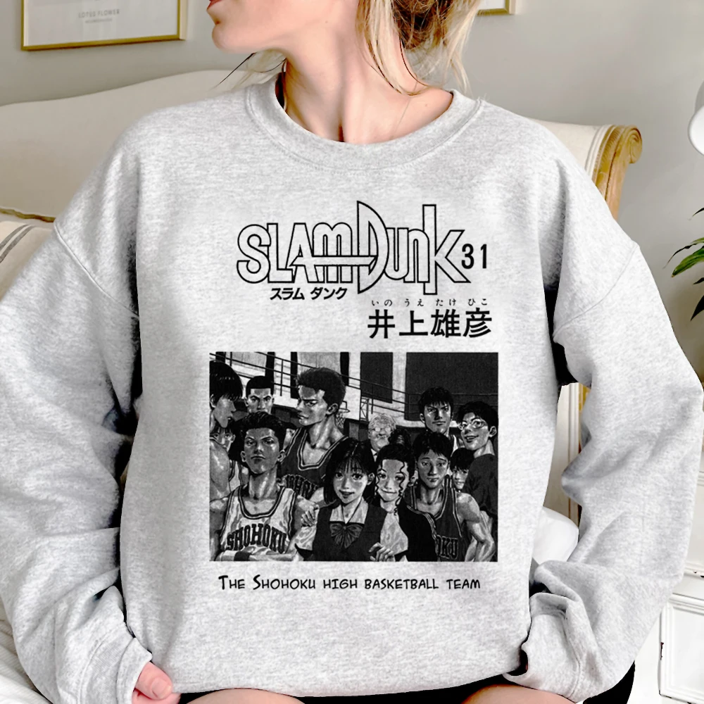 

Женские толстовки Slam Dunk, корейский стиль, свитер y2k 2023, Женский Топ с длинным рукавом, спортивный костюм