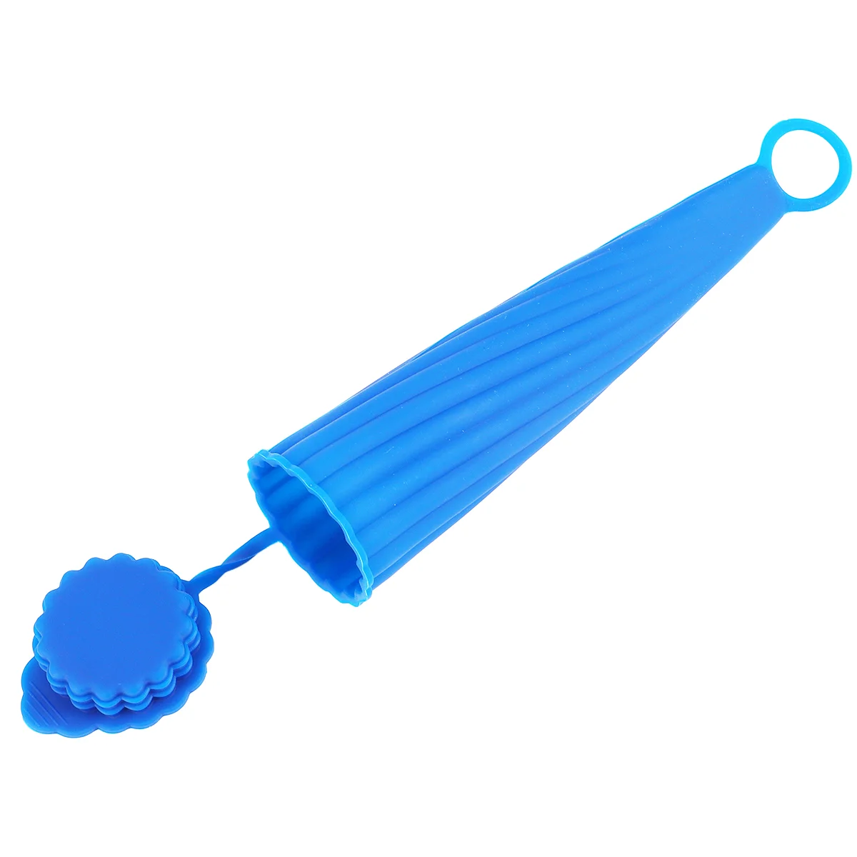 

1pc DIY Ice Maker Ice Cream Making Tool Silicone Popsicle Mold for Kids