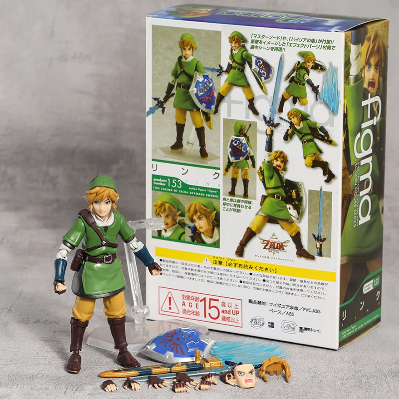 

Link Figma 153 Skyward Sword 6" Action Figure Collection Figurine
