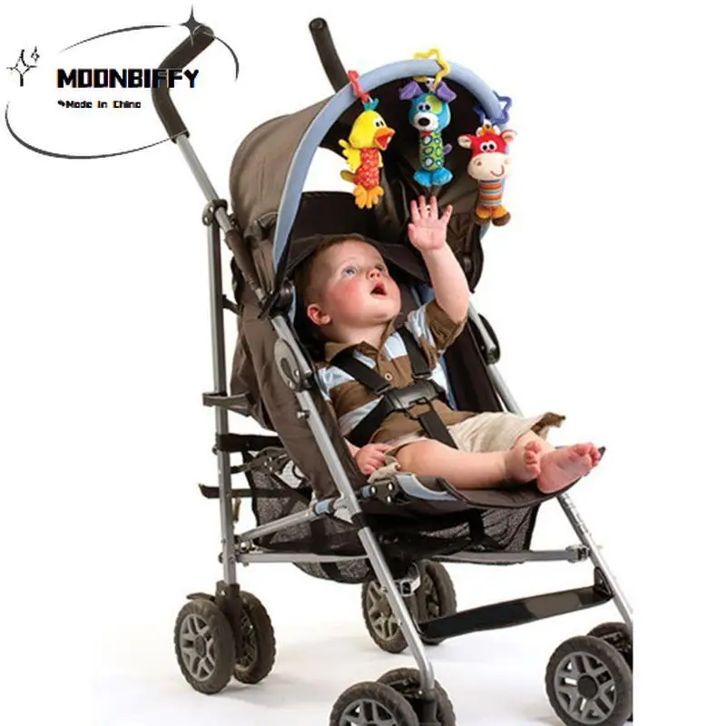 

Baby Kids Rattle Toys Cartoon Animal Plush Hand Bell Baby Stroller Crib Hanging Rattles Infant Baby Toys Gifts Baby Toys