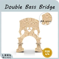 double bass bridge 12 34 44 master maple double bass bridge adjustable standard bridge bass violin use
