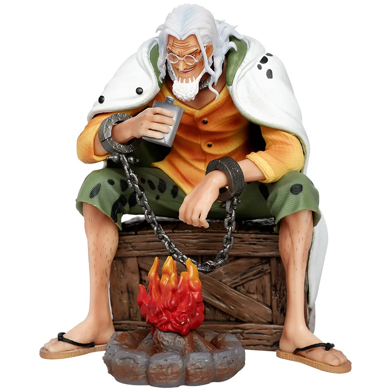 

One Piece Silvers Rayleigh Anime Figures Special Bonfire Delivery Figurine Pvc Collection Toys Model Birthday Gift For Kids Fans