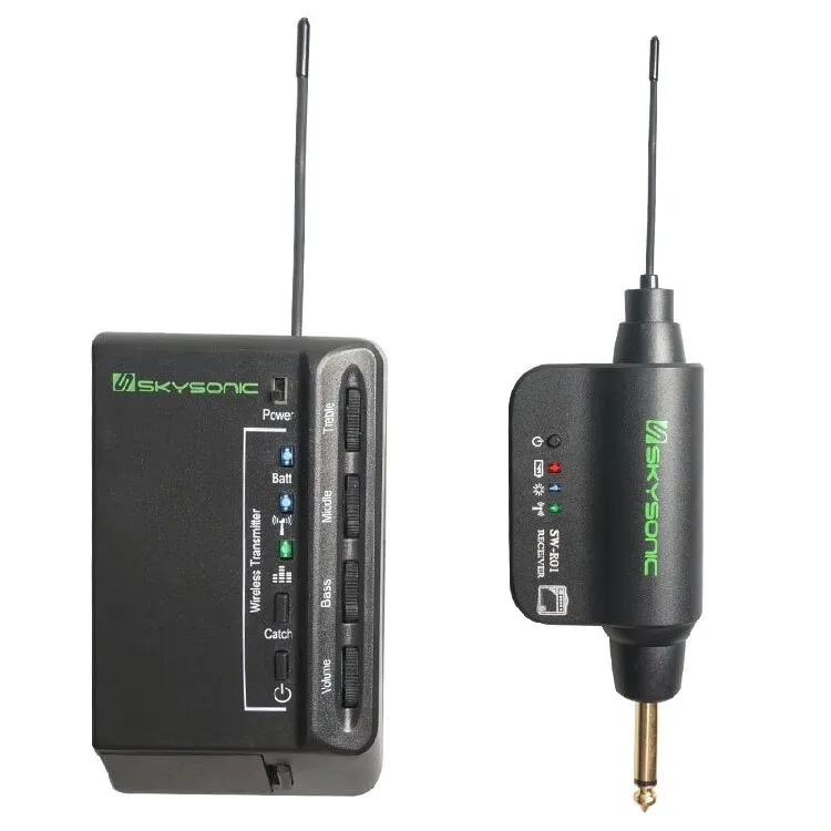 Профессиональная беспроводная неоткрывающаяся перезаряжаемая гитара для