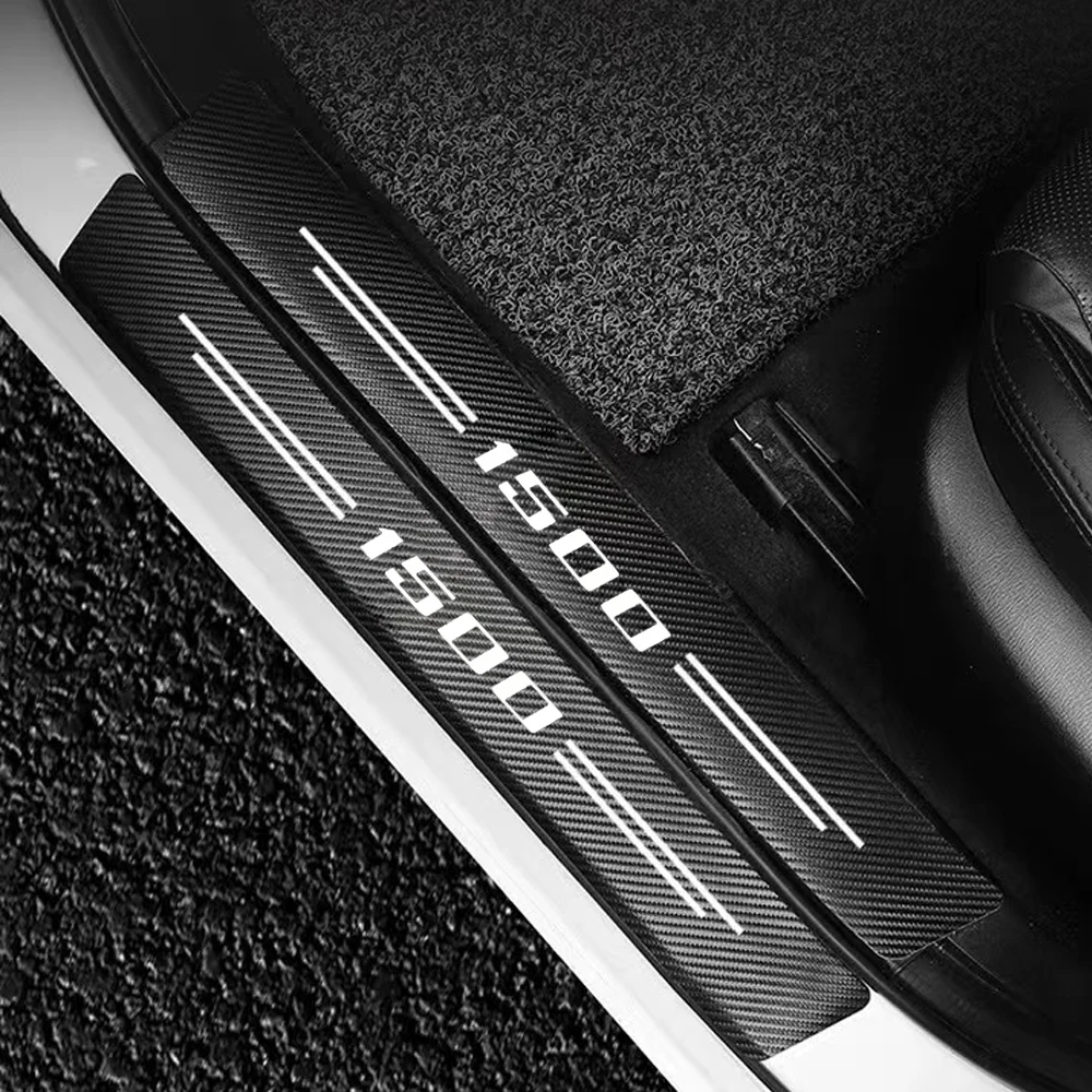 

4 шт., защитная Накладка на порог автомобиля, защита от царапин для GMC Dodge Ram Ford 1500 2021-1998, аксессуары