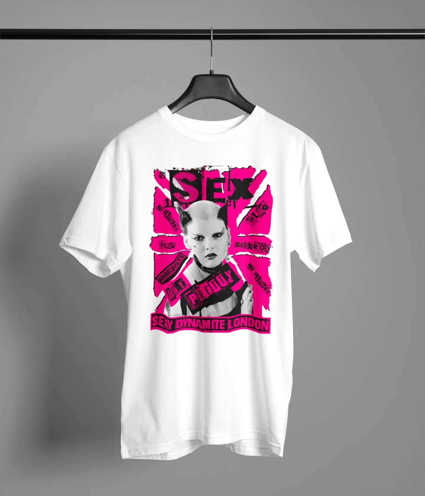 Футболка в стиле панк седибюторы секс пистолеты рок