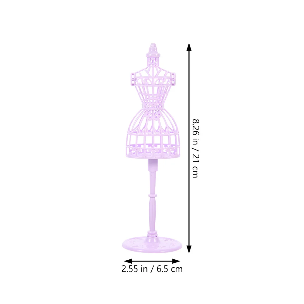 Clothes Mannequin Garment Model Ornament Small Dress Stands Supports Miniature House Supply images - 6