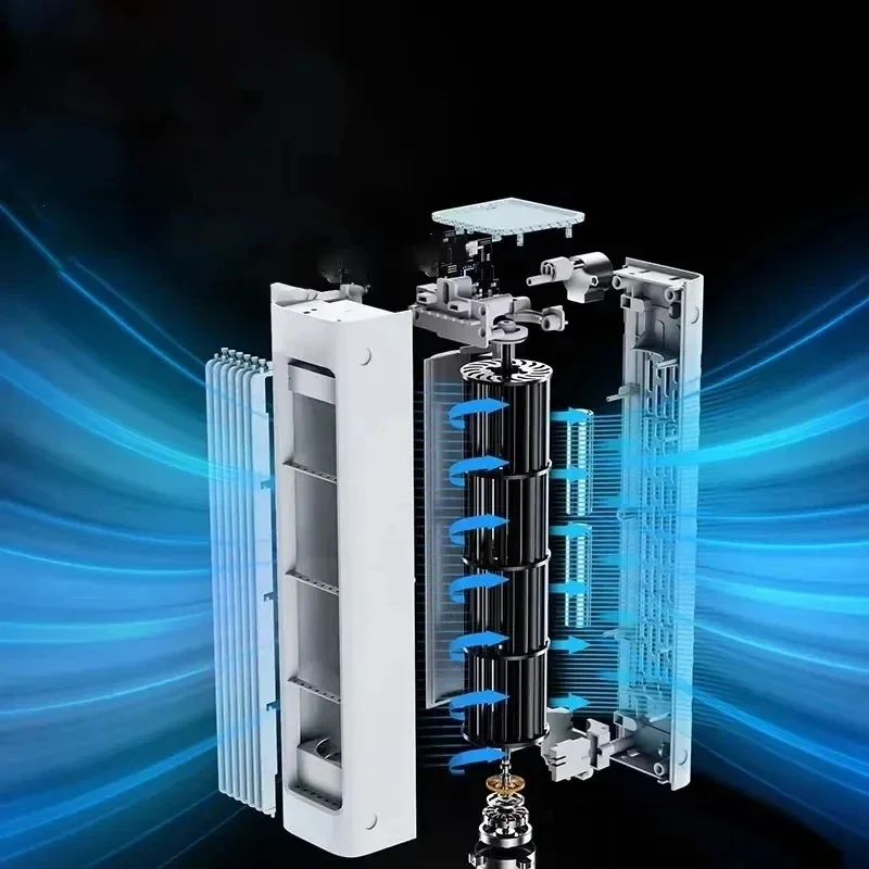 Настенный вентилятор с дистанционным управлением 2023 портативный офисный